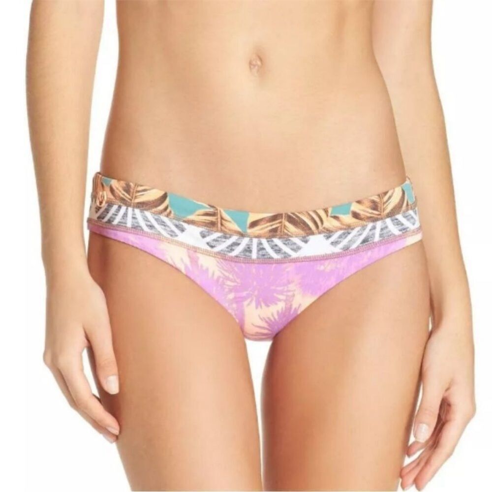 Maaji Sunset Palm Trees Low Rise Cheeky Bikini Bottom